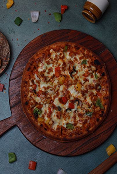 Chicken and Cheese Piza